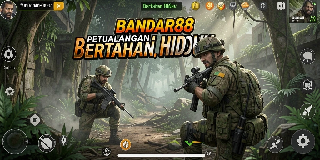 Antarmuka BANDAR88 yang menampilkan berbagai fitur Bertahan Hidup.