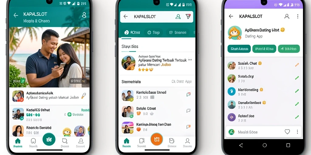 Tampilan antarmuka KAPALSLOT yang menarik dan intuitif.
