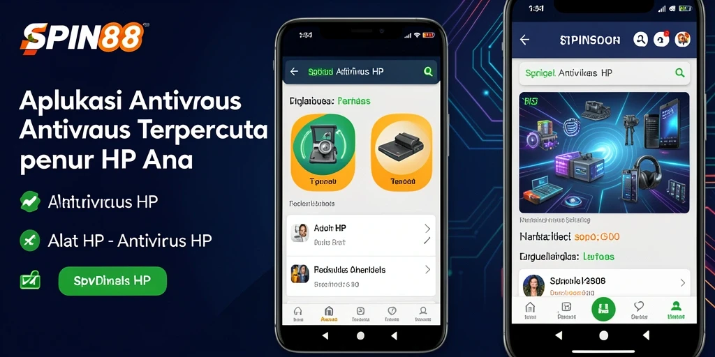 Tampilan antarmuka SPIN88 yang sederhana dan informatif.
